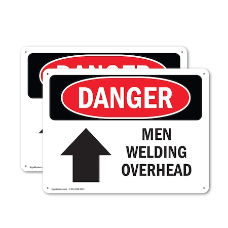 Signmission Safety Culture Sign, 24 in Width, Aluminum, Rectangle OS-2PACK-DS-A-1824-L-1446